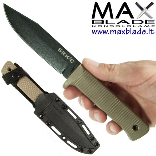 COLD STEEL SRK Compact Survival TAN Rescue Knife
