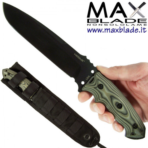 HOGUE EX F01 Tactical Knife 7 gmascus camo
