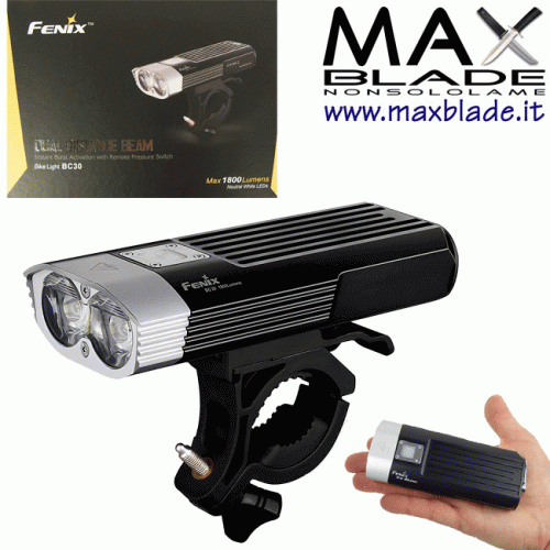 FENIX BC30 torcia LED Bici Bike Light 1800 lumens